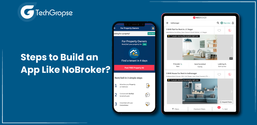 Steps to Build an App Like NoBroker